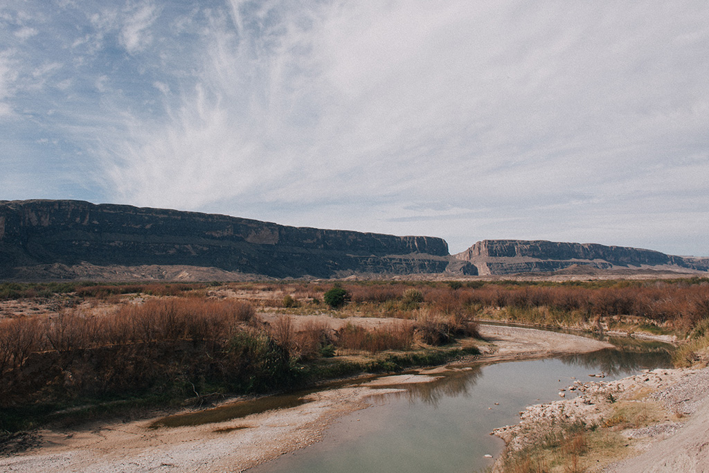 God Will Provide - stream of water in the desert