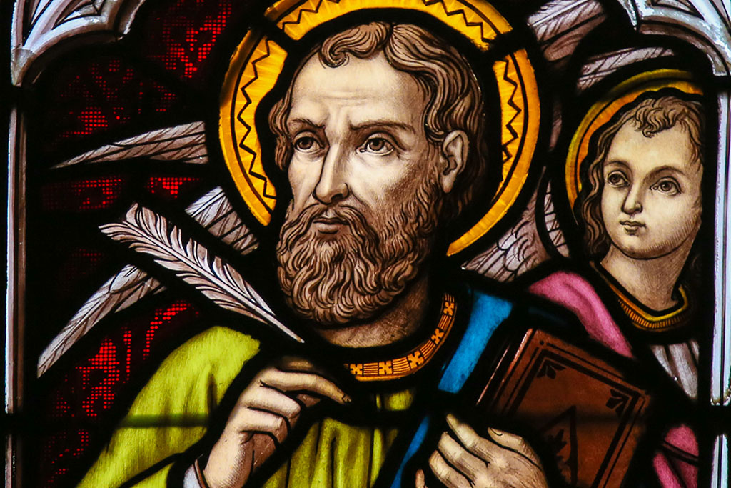 Illustration of Matthew in the Bible