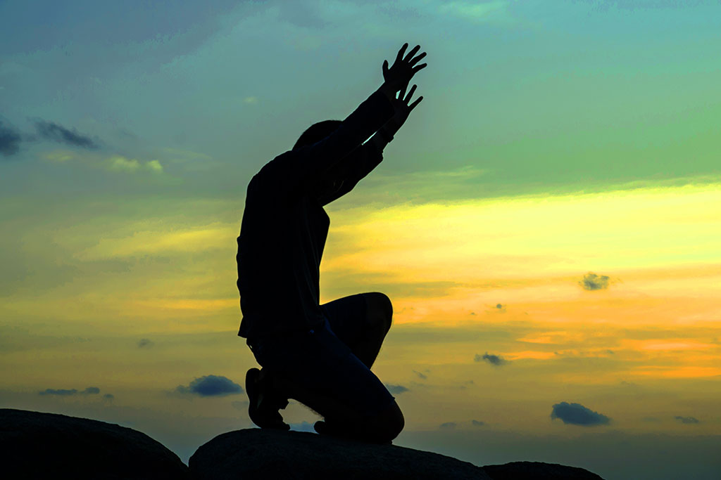 man surrendered to God