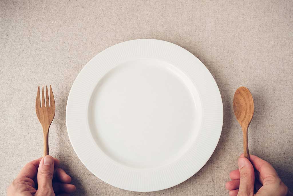 empty plate