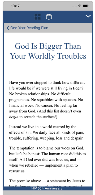 NIV App Screen 4