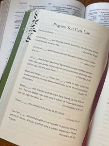 Praying the Bible